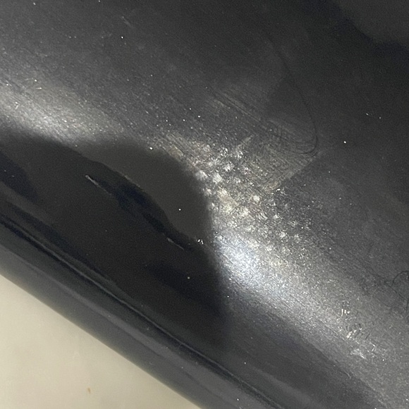 PRICE DROP! Vintage Stuart Weitzman Black Patent leather clutch NWT - Picture 15 of 16